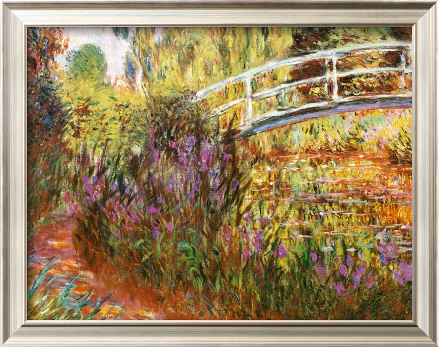 The Japanese Bridge - Claude Monet Paintings